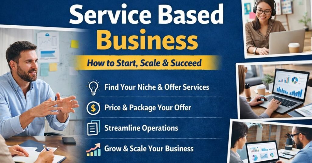 Service Based Business: The Complete Practical Guide to Building, Scaling, and Sustaining Long-Term Success