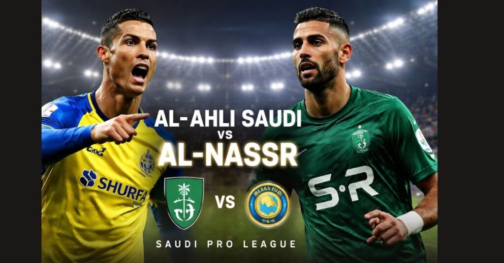 Al-Ahli Saudi host Al-Nassr in a key Saudi Pro League match in Jeddah, with both sides chasing vital points as the season intensifies.