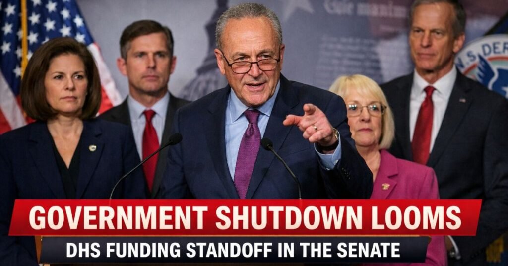 Senate Democrats’ Standoff Over DHS Funding Could Trigger Partial U.S. Government Shutdown