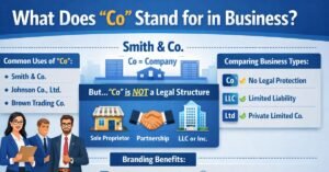 What Does Co Stand for in Business? Meaning, Uses, Legal Structure & Practical Guide