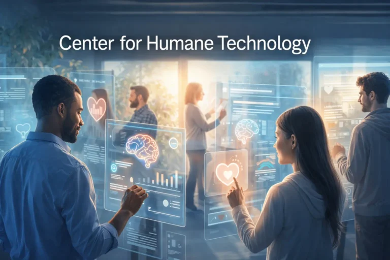 Center for Humane Technology: Reimagining a Future Where Technology Serves Humanity