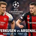 Leverkusen vs Arsenal: Champions League Last-16 First Leg Begins in Germany