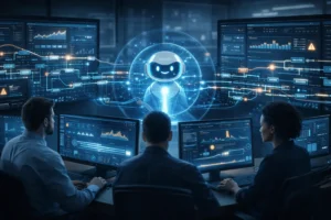 NeuBird AI autonomous production ops agent managing engineering systems with real-time dashboards and AI automation